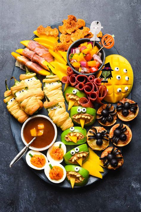 easy halloween snacks|halloween easy snack ideas.